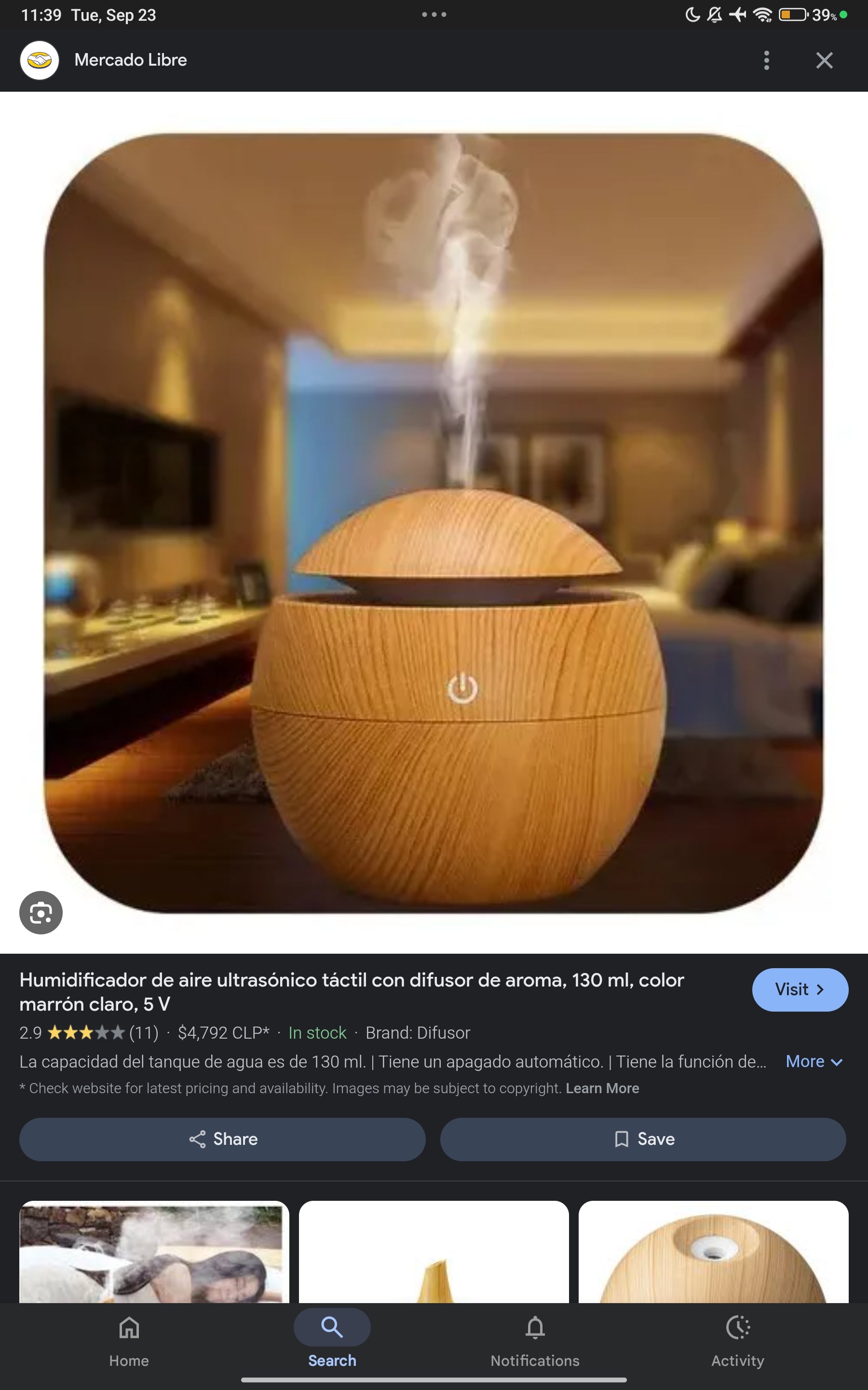 Humidificador